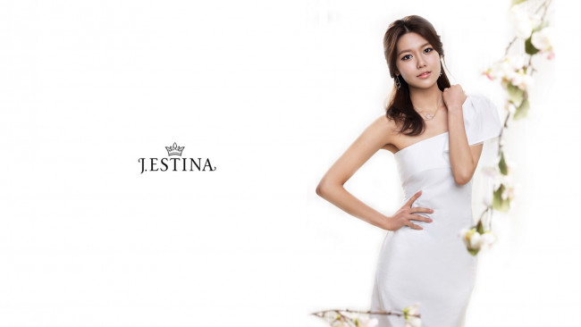 Обои картинки фото бренды, estina, одежда, взгляд