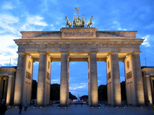 Картинка города берлин+ германия вечер