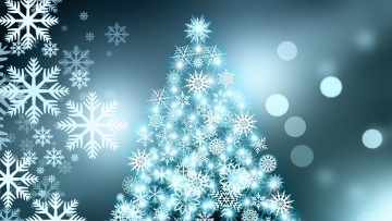 Картинка праздничные векторная+графика+ новый+год новый год снежинки ёлочка