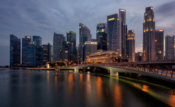 обоя singapore, города, сингапур , сингапур, простор