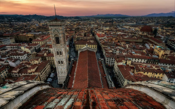 Картинка города флоренция+ италия панорама