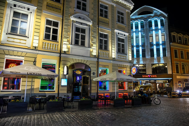 Обои картинки фото города, рига , латвия, улица