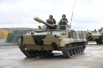Картинка техника военная+техника модернизированная бмп3м боевая машина пехоты бронированная гусеничная