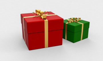Картинка 3д+графика праздники+ holidays коробки подарки