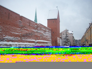 Картинка старая рига башня рамера города латвия