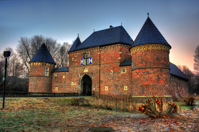 Обои картинки фото burg, vondern, германия, города, дворцы, замки, крепости, замок