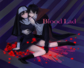 Картинка аниме blood+lad кровавый парень стаз