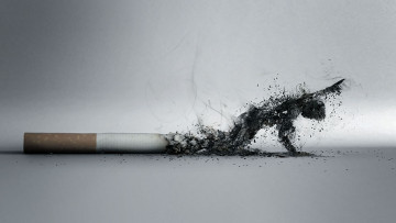 Картинка разное компьютерный+дизайн человек пепел сигарета дым