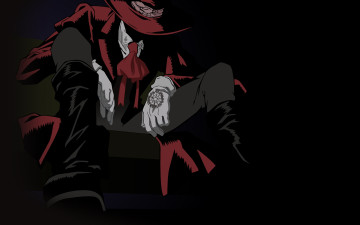 Картинка аниме hellsing alucard вампир алукард vampire dracula дракула