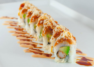 Картинка еда рыба +морепродукты +суши +роллы кухня роллы японская