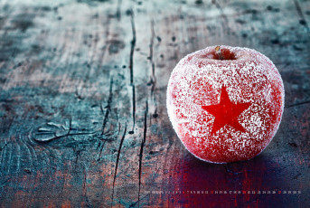 Картинка календари праздники +салюты узор иней яблоко