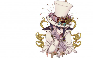 Картинка аниме ao+no+exorcist персонаж вилка шляпа улыбка