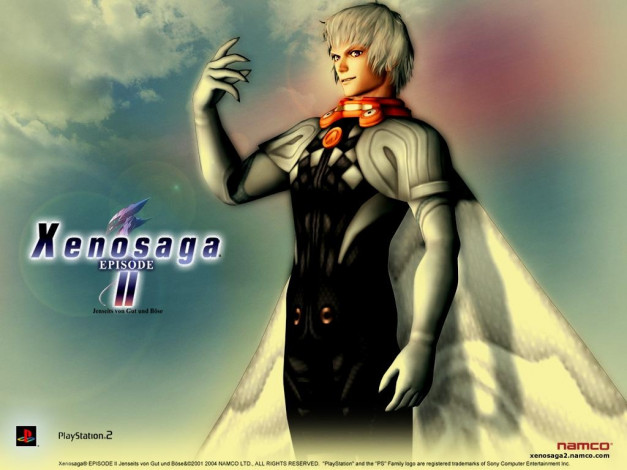 Обои картинки фото xenosaga, episode, ii, видео, игры