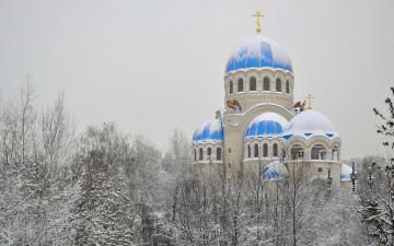 Картинка города православные церкви монастыри храм купола православие