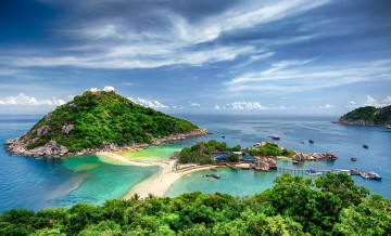 Картинка города -+пейзажи курорт острова таиланд пляж