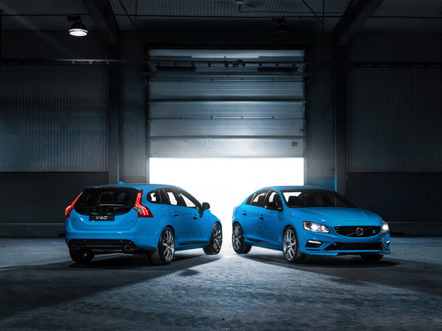 Обои картинки фото автомобили, volvo, синий