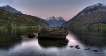 Картинка природа реки озера озеро камень горы