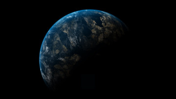 Картинка космос земля планеты вселенная звезды