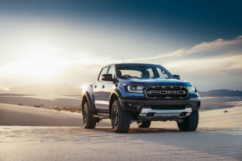 Картинка ford+ranger+raptor+ 2019 автомобили ford raptor ranger синий форд рейнджер пески