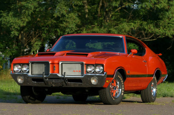 обоя oldsmobile cutlass 442 w-30 hardtop coupe 1972, автомобили, oldsmobile, coupe, cutlass, 442, w-30, 1972, hardtop