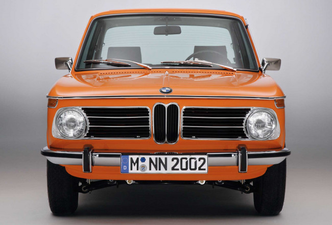 Обои картинки фото bmw 2002tii 2006, автомобили, bmw, 2002tii, 2006, оранжевый