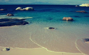 Картинка природа побережье берег камни море