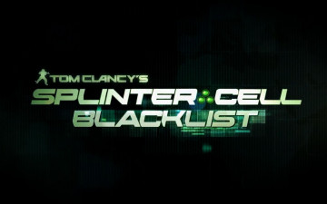 обоя видео игры, tom clancy`s splinter cell,  blacklist, надпись