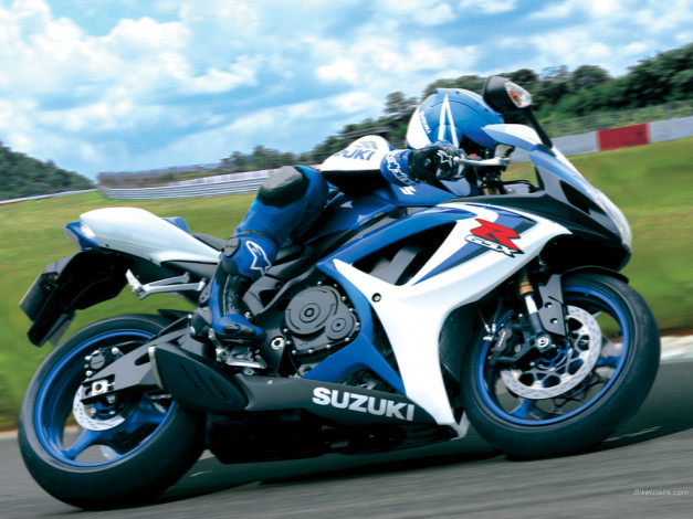 Обои картинки фото suzuki, gsx, r600, мотоциклы