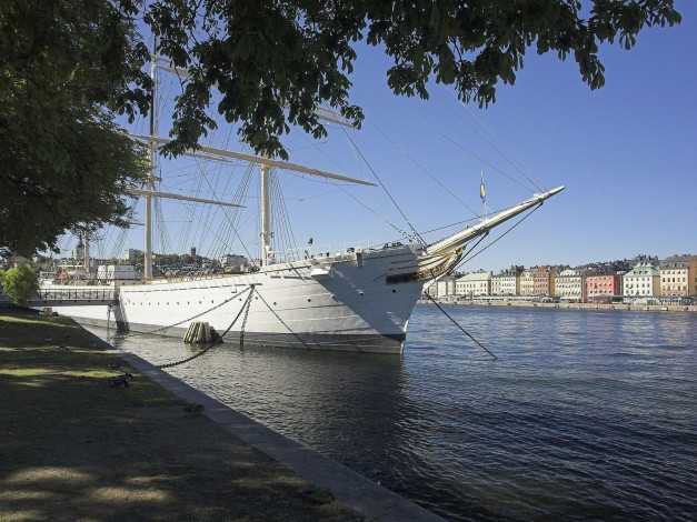 Обои картинки фото stockholm, корабли, парусники