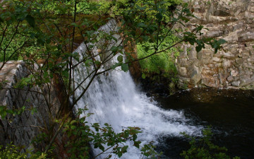 Картинка природа водопады водопад вода скалы