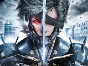 Картинка metal gear rising revengeance видео игры персонаж меч повязка боец