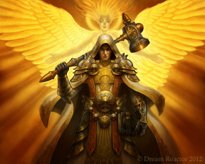 Картинка 3д+графика ангел+ angel воин оружие ангел