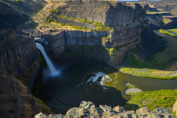 Картинка природа водопады камни водопад горы река поток скала
