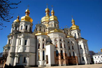 Картинка города -+православные+церкви +монастыри киев печерская лавра собор