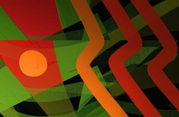 Картинка 3д+графика абстракция+ abstract форма цвет