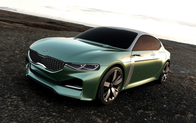 Обои картинки фото kia novo concept 2015, автомобили, kia, concept, 2015, car, металик, novo