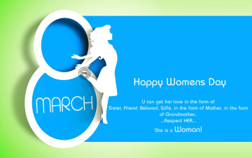 обоя праздничные, международный женский день - 8 марта, счастливый, женский, день, праздник