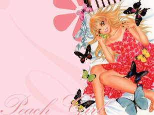 Картинка веселая картинка аниме peach girl