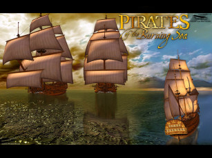 обоя видео, игры, корсары, онлайн, pirates, of, the, burning, sea
