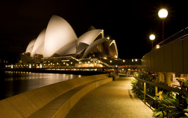 Обои картинки фото сидней, города, австралия, оперный, театр, сиднейский