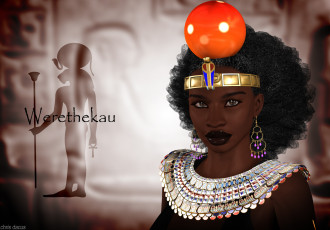 Картинка 3д графика historical история древний египет бог фараон