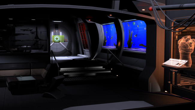 Обои картинки фото видео игры, mass effect 3, комната, космический, корабль