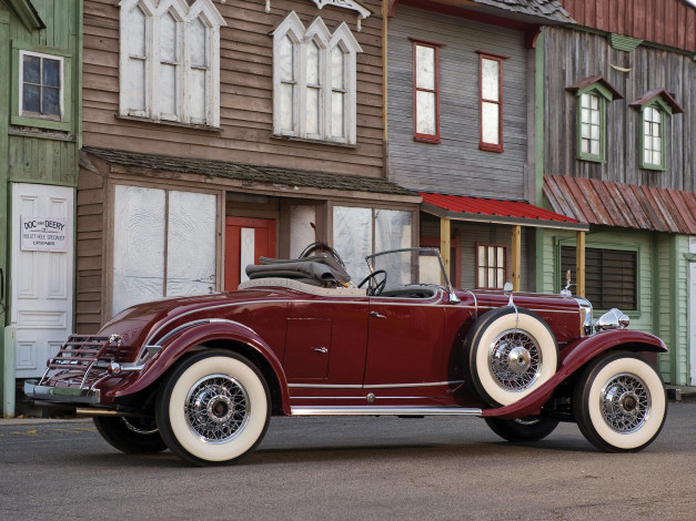 Обои картинки фото cadillac v12 roadster by fleetwood 1931, автомобили, классика, авто