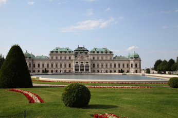 Картинка города вена+ австрия дворец