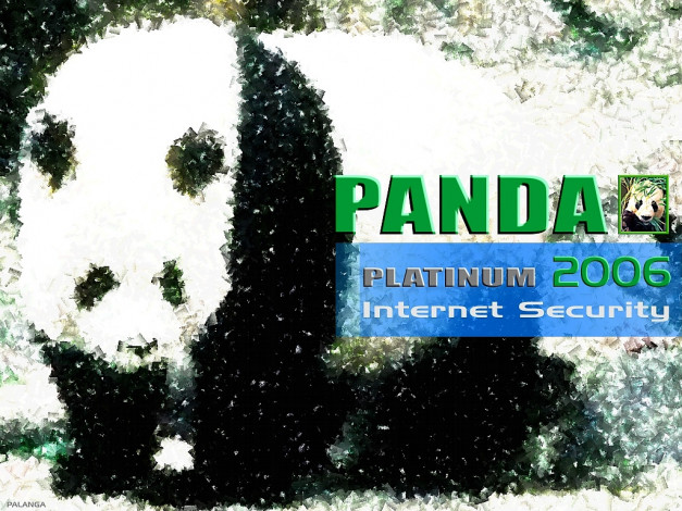 Обои картинки фото panda, platinum, 2006, компьютеры, unknown, разное