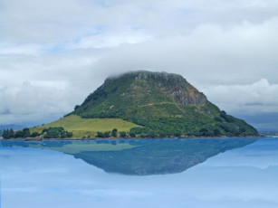 Картинка перед входом порт тауранга новая зеландия природа побережье