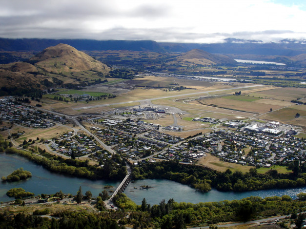 Обои картинки фото города, панорамы, новая, зеландия, queenstown