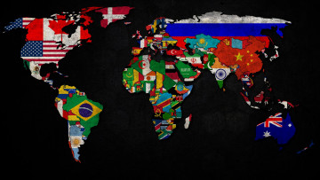 Картинка разное глобусы карты флаги карта государства