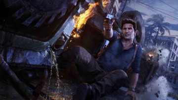Картинка видео+игры uncharted+4 +a+thief`s+end шутер action a thief`s end uncharted 4