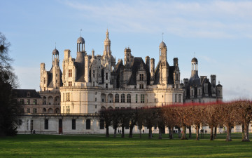 обоя chateau de chambord, города, замки франции, chateau, de, chambord